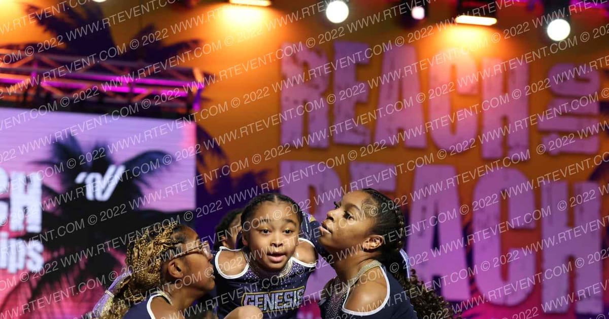 Genesis Cheer Xtreme Purple Reign · ACDA Reach the Beach DII Grand National