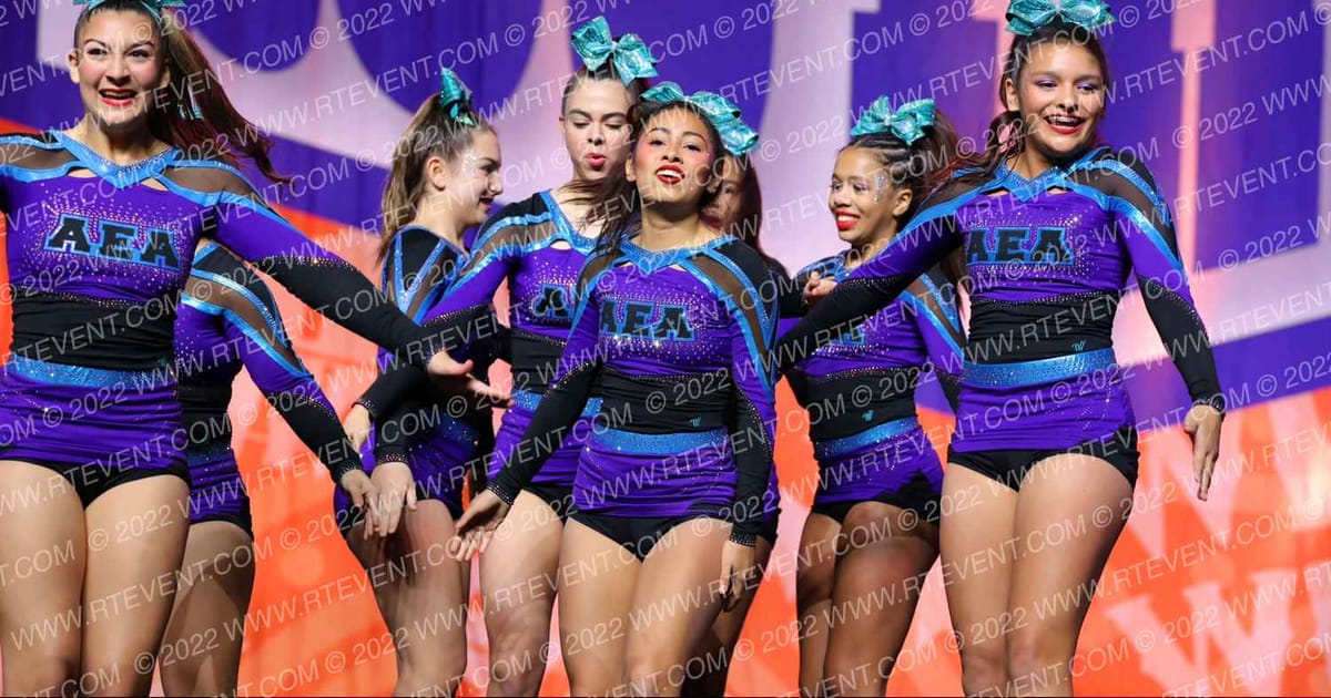 Amistad Eagles All Stars PURPLE REIGN · Southern Nationals by Cheer Power