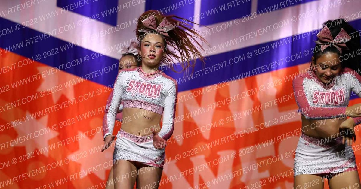 Texas Storm Athletics Senior Smoke · Southern Nationals by Cheer Power