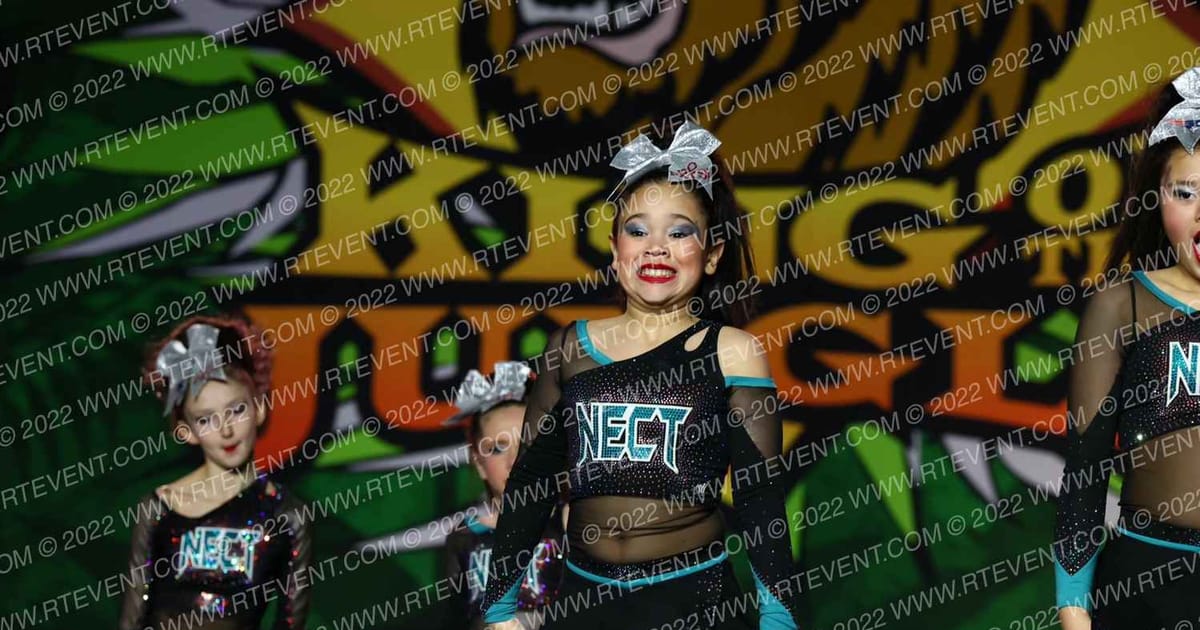 New England Cheer & Tumble Youth Black Pearls · ASC King of the Jungle Worcester