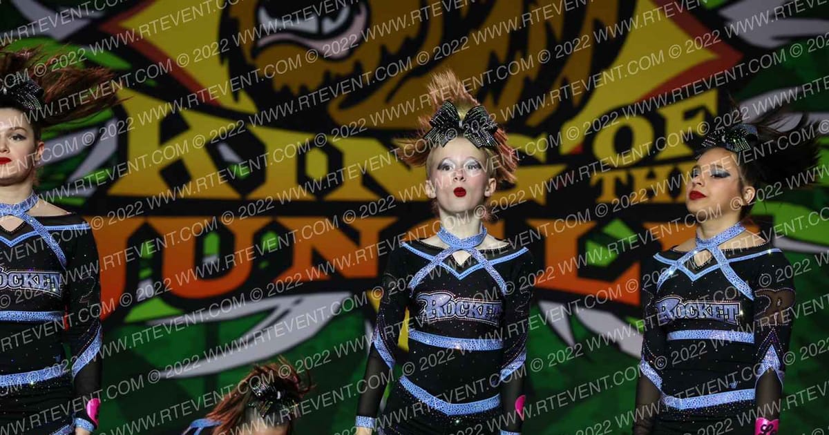 Rocket Cheer High Rollers · ASC King of the Jungle Worcester