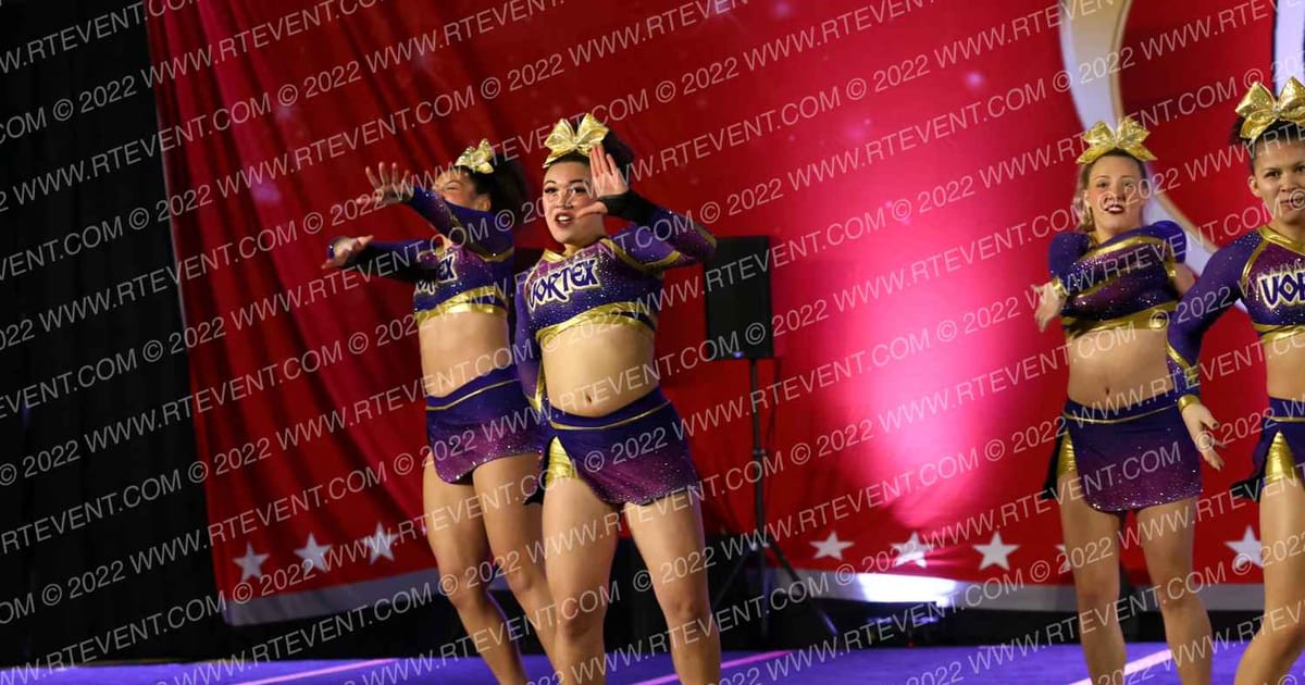 Vortex Allstars Lady Rays · Cheer Power Trenton
