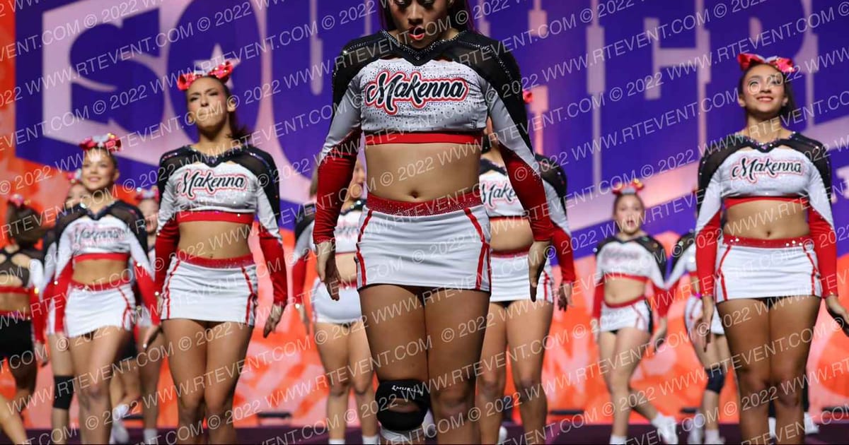 Valley Cheer Elite Makenna Code Red · Southern Nationals by Cheer Power