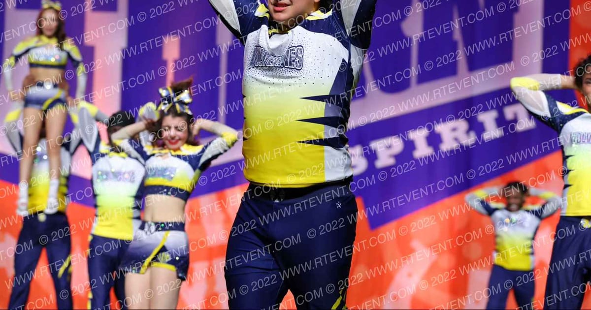 Texas Wolverine All Stars Platinum Blades · Southern Nationals by Cheer Power