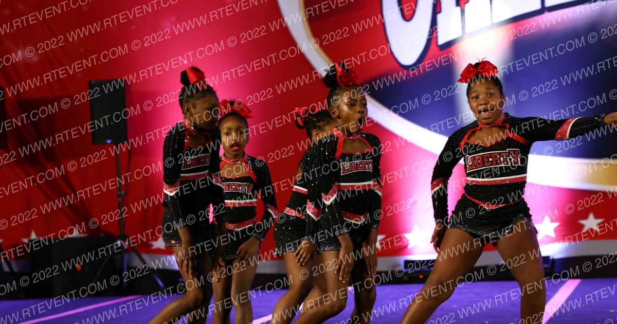 Liberty All Stars Mini Majors · Cheer Power Trenton