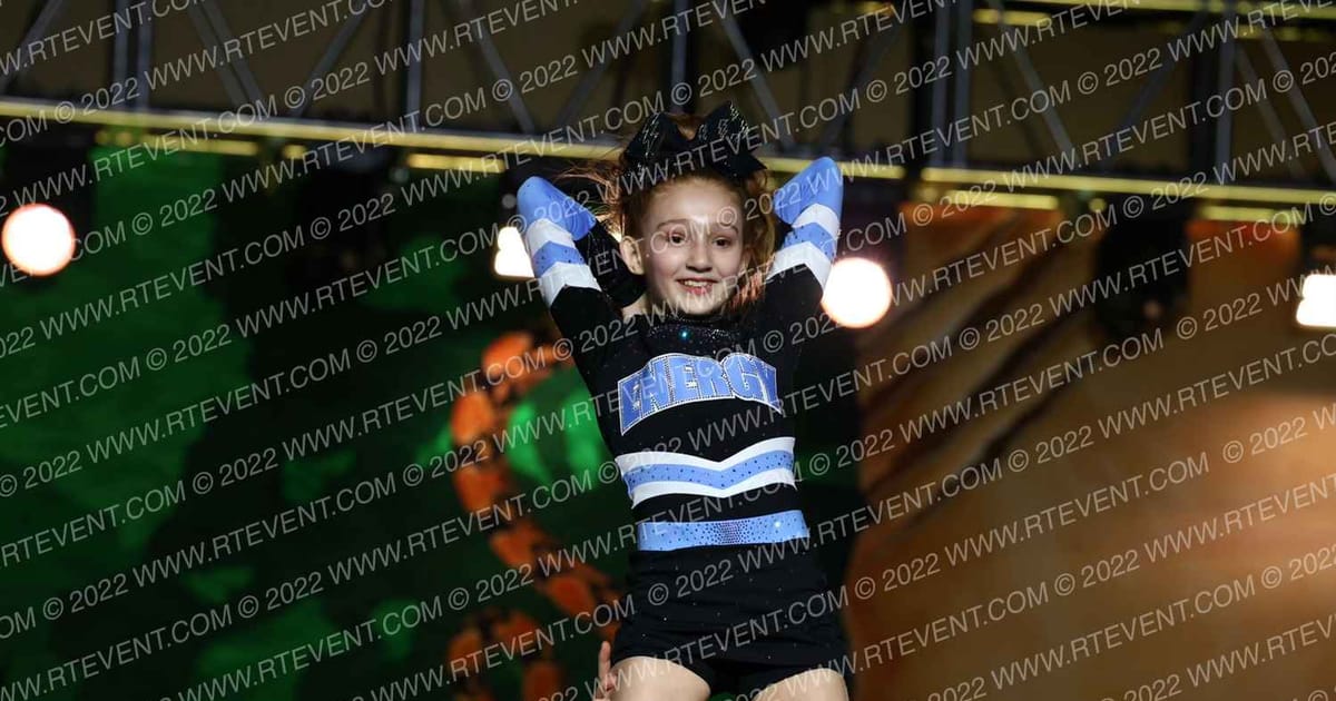 Energy Cheerleading Glow Girls · ASC King of the Jungle Worcester
