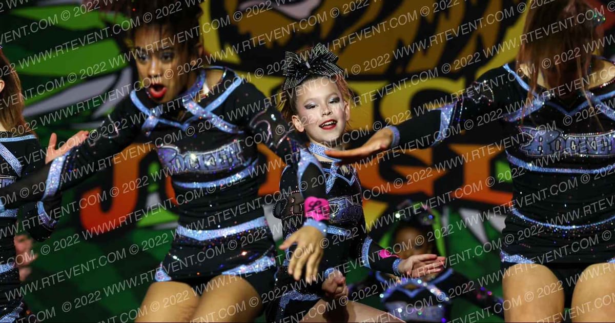 Rocket Cheer Golden Girls · ASC King of the Jungle Worcester