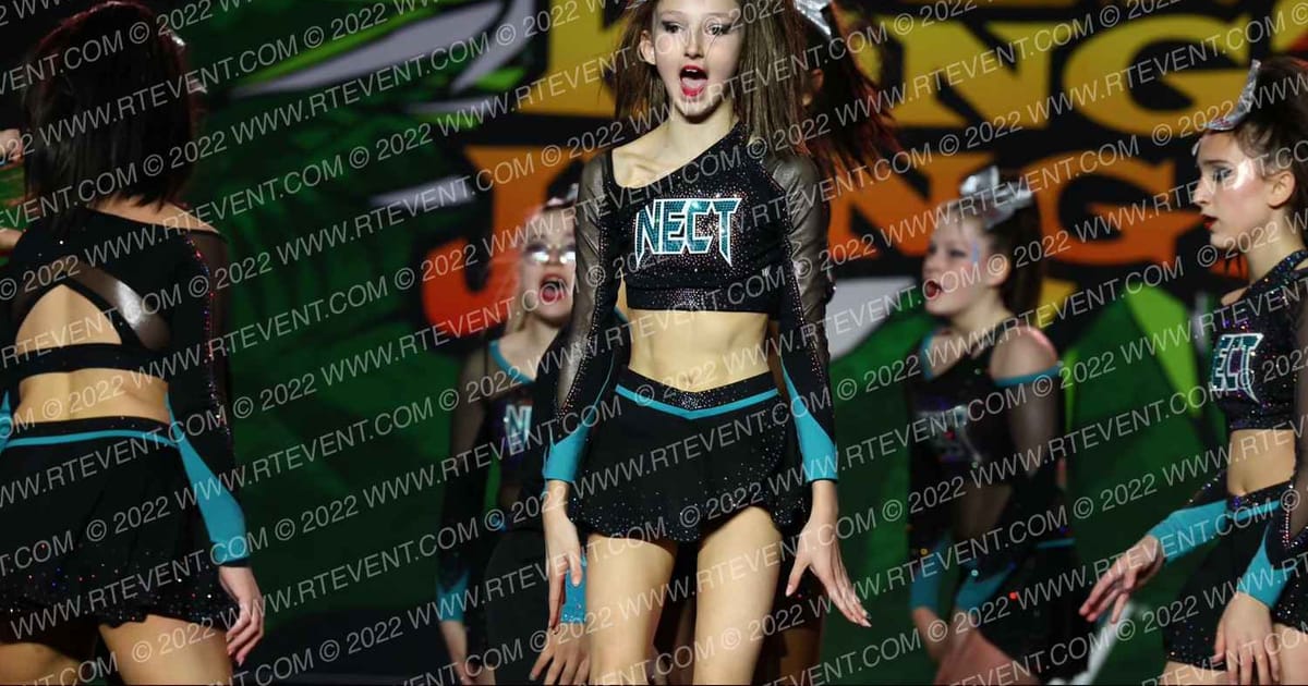 New England Cheer & Tumble Senior Rubies · ASC King of the Jungle Worcester