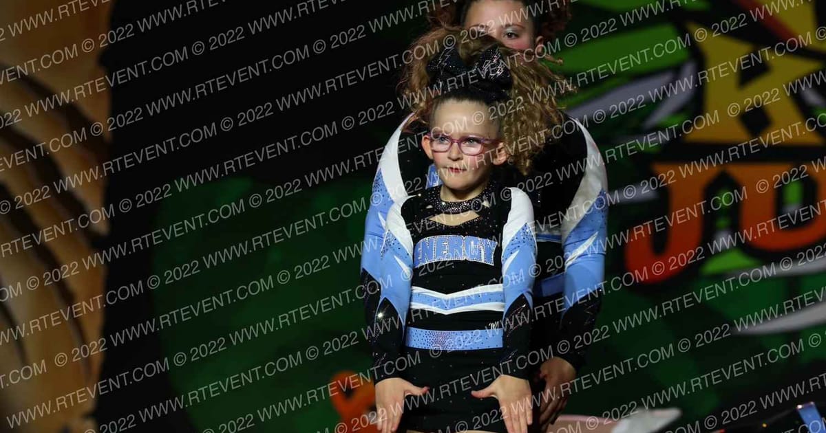 Energy Cheerleading Mini Bolts · ASC King of the Jungle Worcester