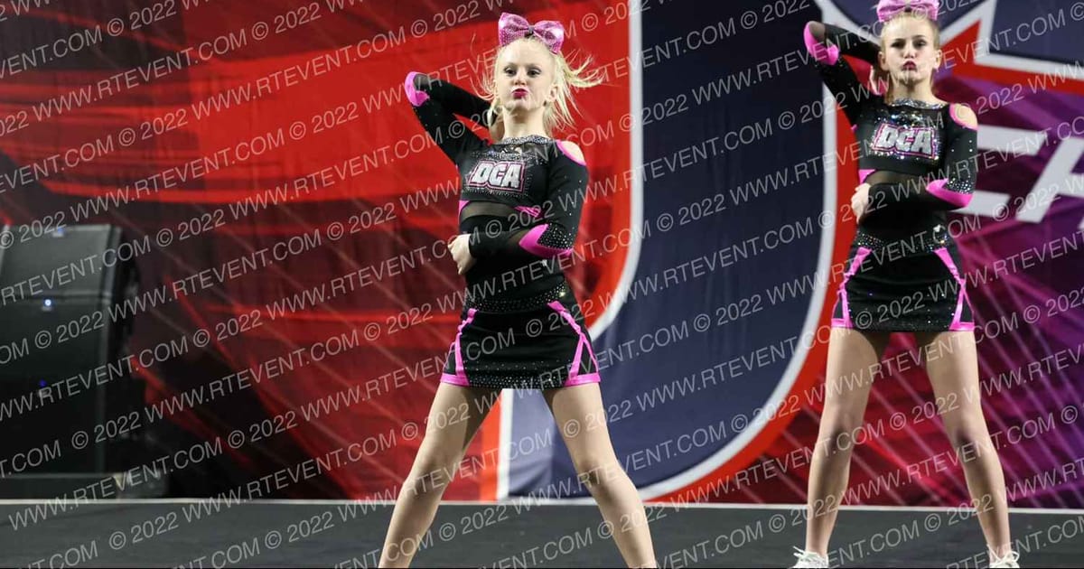 DCA Cheer and Tumbling Pink Diamonds · JAMfest Beaumont Classic
