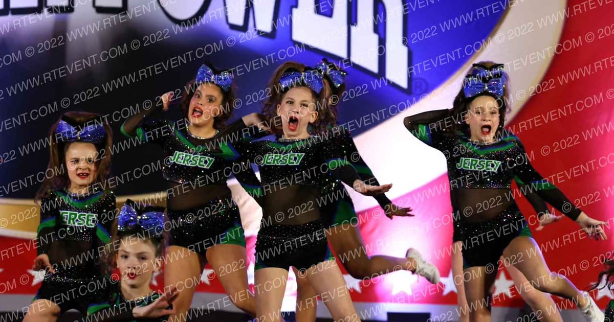 Jersey All Stars Dark Divas · Cheer Power Trenton