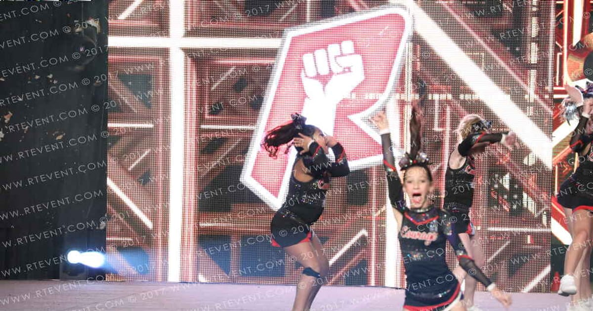 Courage Cheer & Dance United Fortitude · Gold Rush Ft Worth