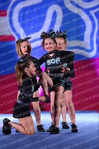 Stingrays Cheer Athletics Mini Sparks