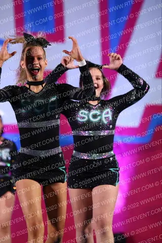 Stingrays Cheer Athletics Blue Rays