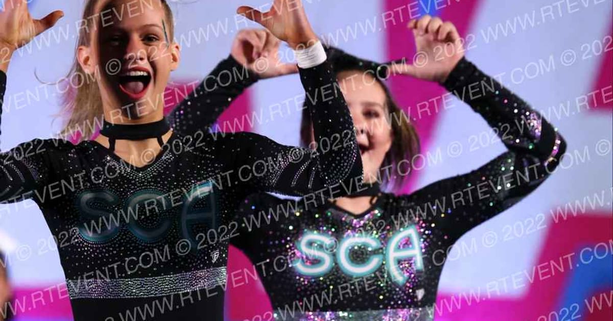 Stingrays Cheer Athletics Blue Rays · Aloha Concord Showdown