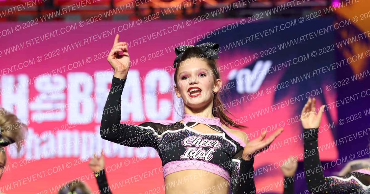 Cheer Idol Athletics Blackout · ACDA Reach the Beach DII Grand National