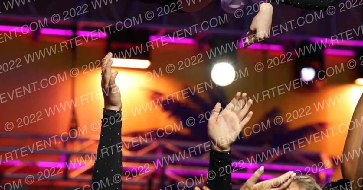 Cheer Idol Athletics Blackout · ACDA Reach the Beach DII Grand National