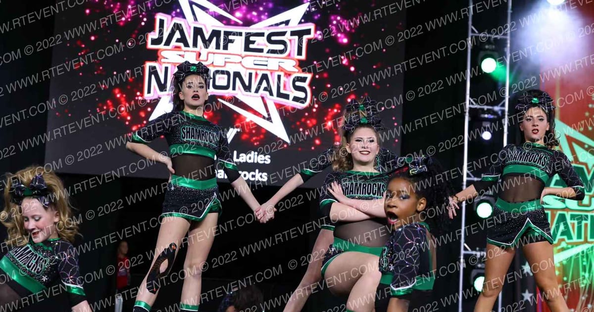 GU Shamrocks Limerick Ladies · Jamfest Cheer Super Nationals