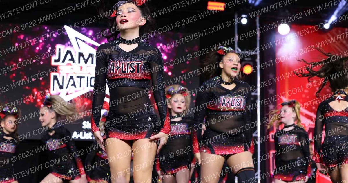 A-List Athletics Shimmer · Jamfest Cheer Super Nationals