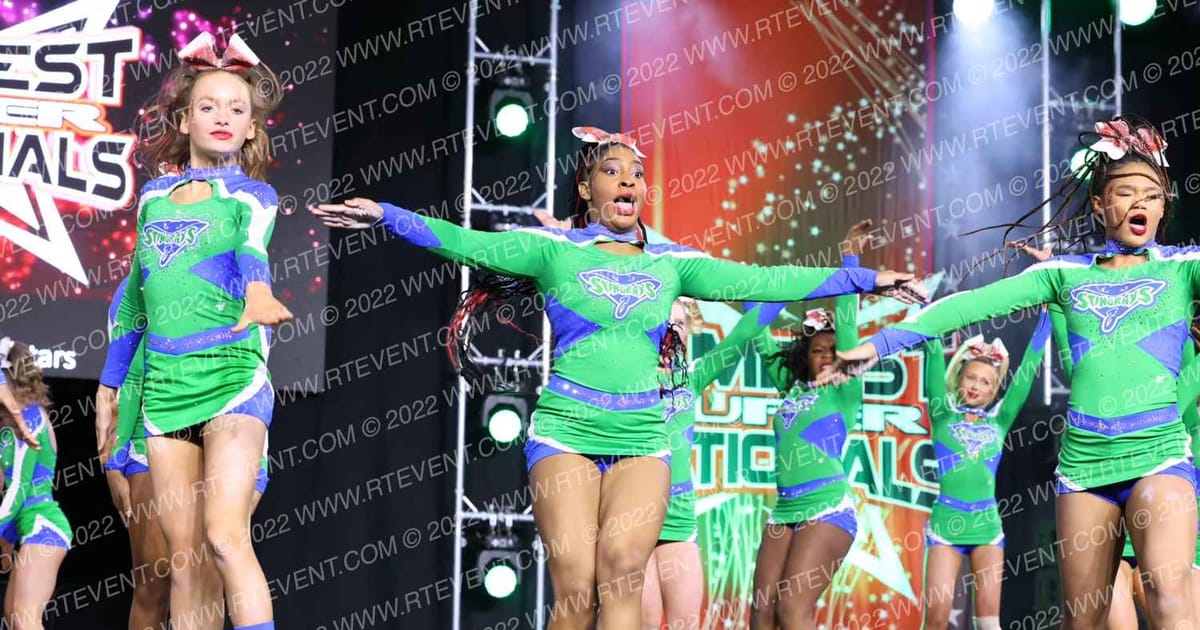 The Stingray Allstars Scarlet · Jamfest Cheer Super Nationals