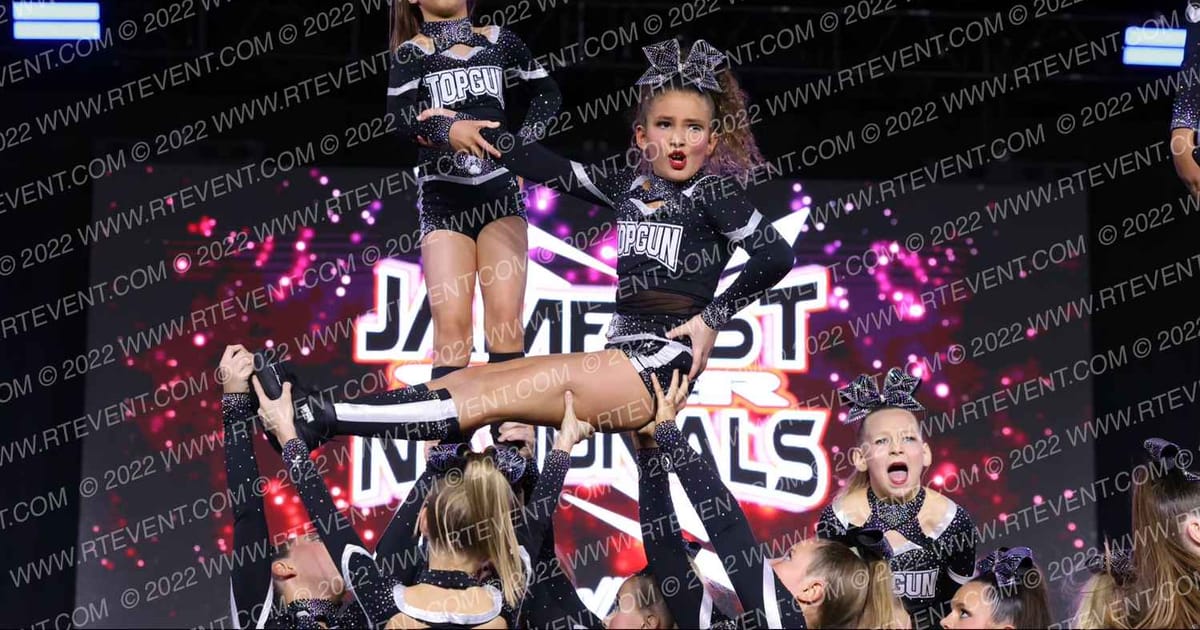 Top Gun All Stars Emeralds · Jamfest Cheer Super Nationals