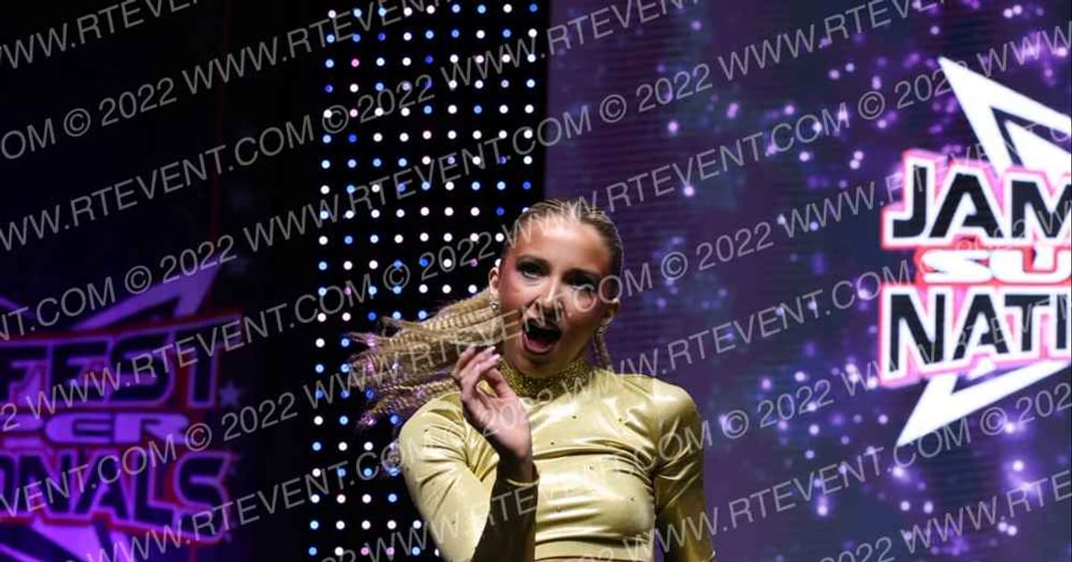 Riverside High School Eva Adams · Jamfest Dance Super Nationals Correct