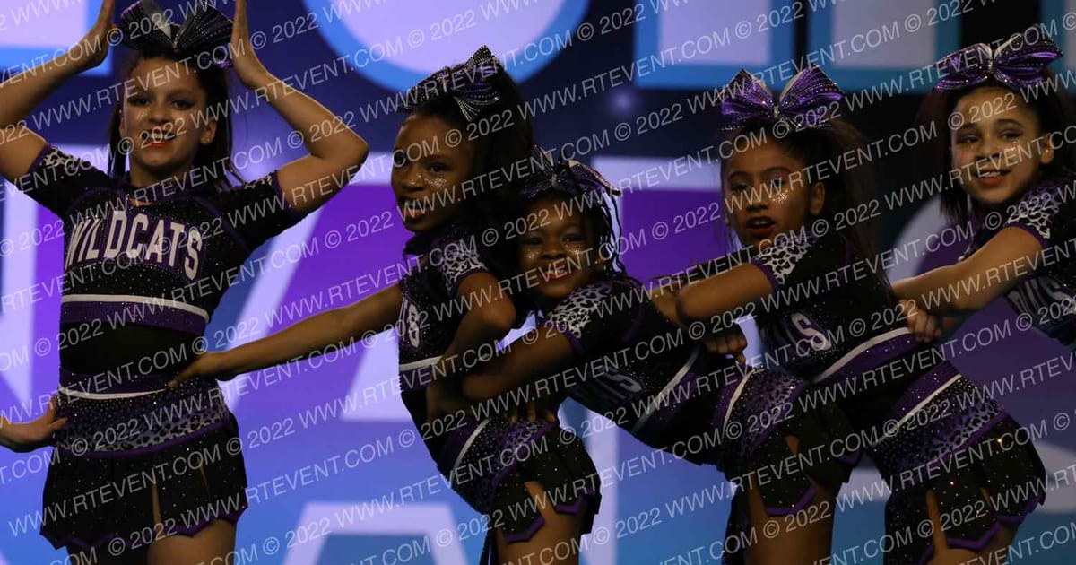 DIAMOND WILDCATS ALL-STARS DWA Panther Emeralds · CheerSport Super Nationals