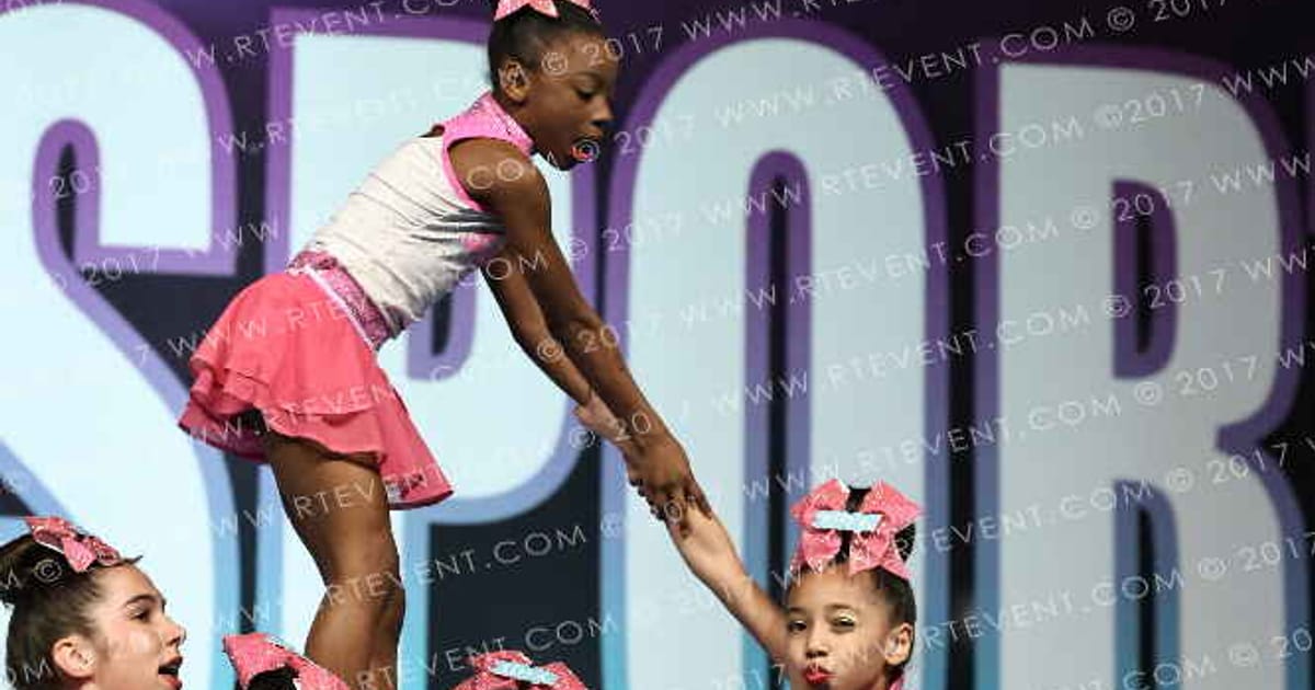 S.T.O.R.M Cheerleading Pink Ice · CheerSport Super Nationals