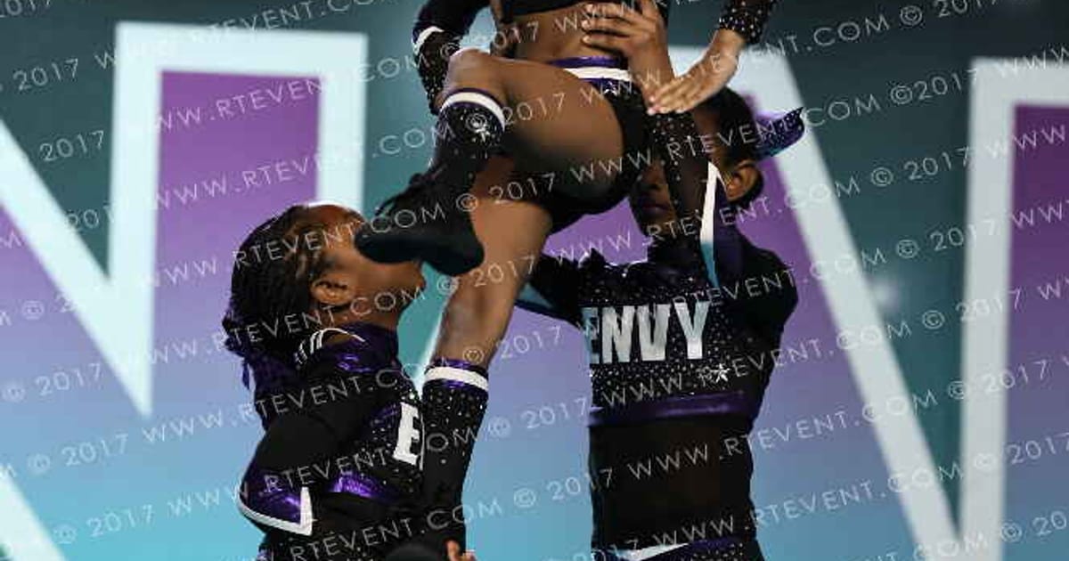 The Envy Elite All-Stars Black Ops · CheerSport Super Nationals