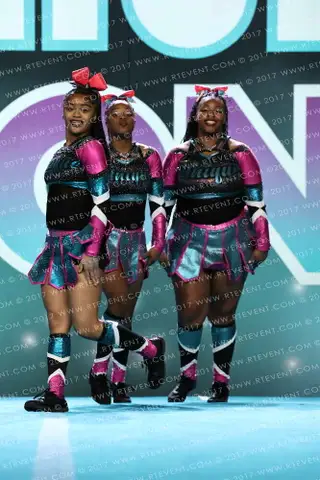 Unique Allstar Cheer and Tumble Junior Outlaws