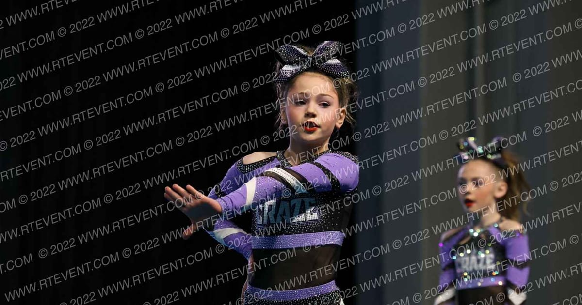 The Cheer Craze All Stars Ninjas · CheerSport Super Nationals