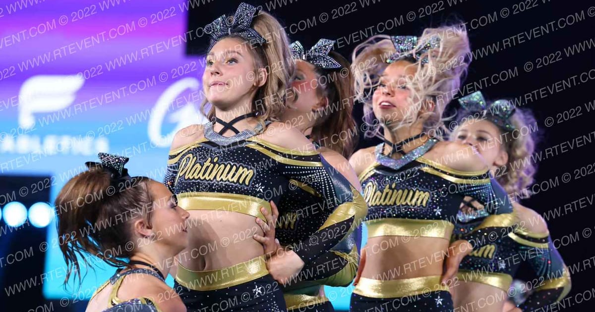 Platinum Athletics Black Ice · CheerSport Super Nationals