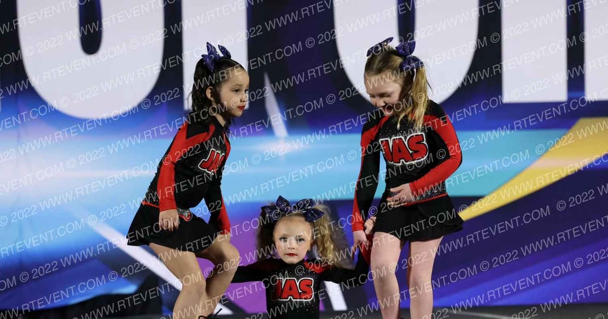 Jacksonville All Stars Tiny Tantrums Novice · Cheersport Sweetheart Raleigh Classic