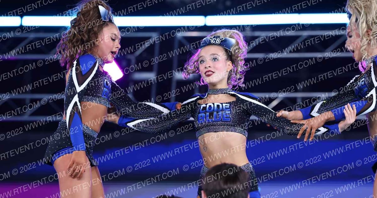 Inspire Athletics Code Blue · CheerSport Super Nationals