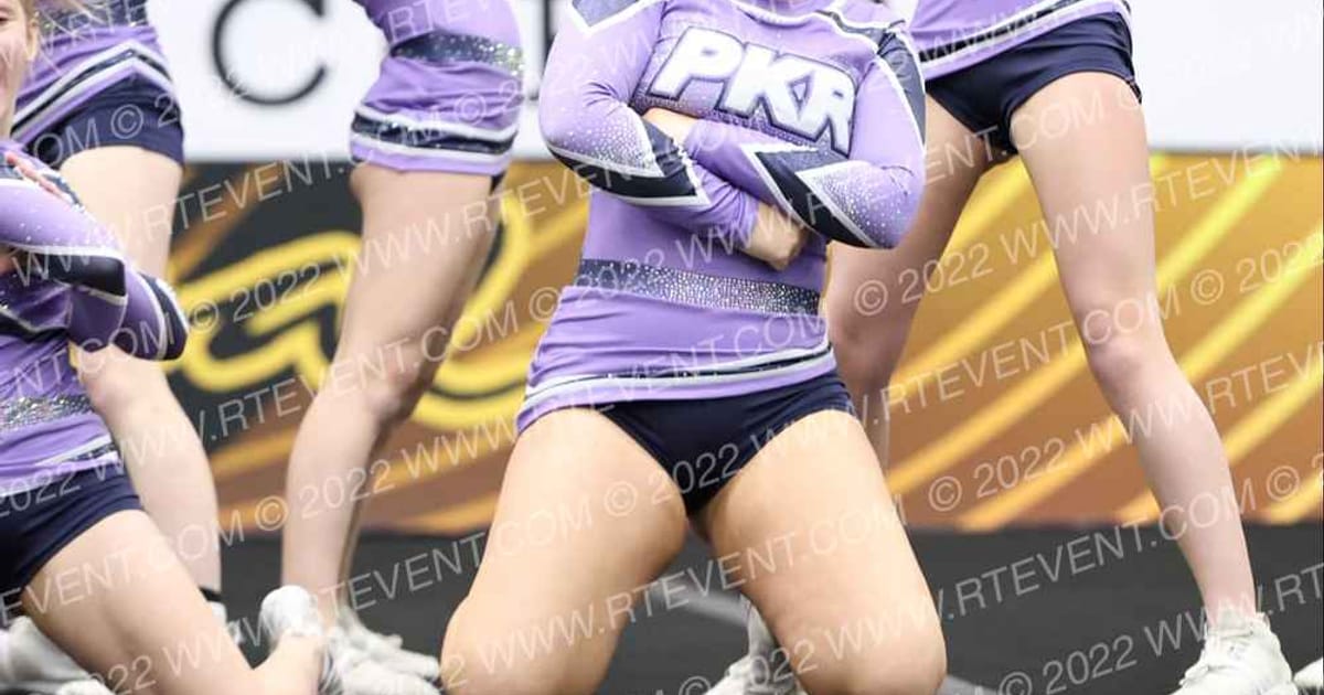 PKR Athletics Cheer Club Purple Rain · Red Hot Cheer and Dance Competition