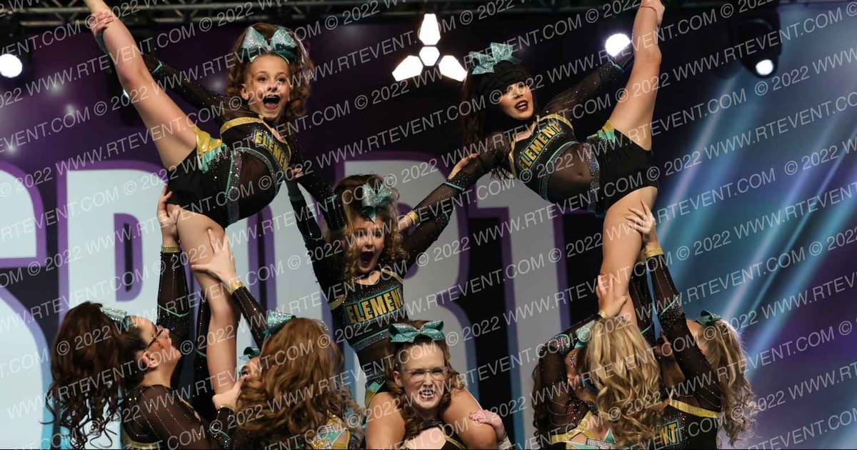 Element Elite Tumbling & Cheer Lady Lithium · CheerSport Super Nationals