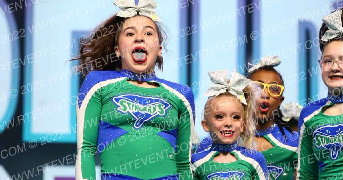 The Stingray Allstars Yellow · CheerSport Super Nationals