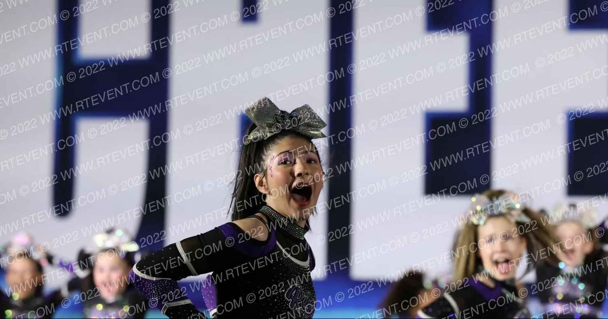 RBA Reign Athletics Black Ice · Cheersport Sweetheart Raleigh Classic