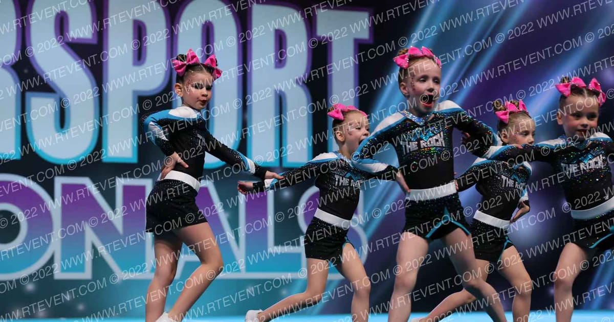 The Rock Athletics Pebbles · CheerSport Super Nationals
