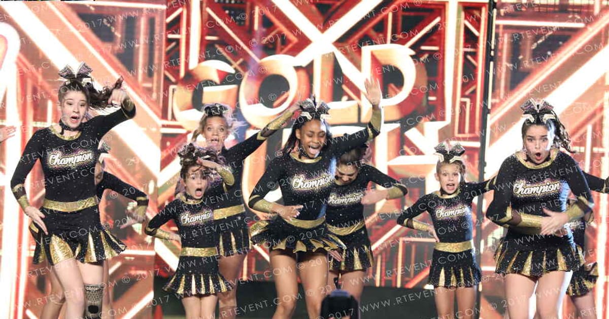 Champion Cheer 3rd Degree · Gold Rush Ft Worth