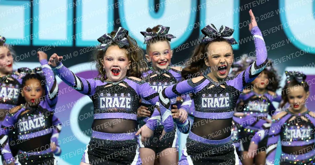 The Cheer Craze All Stars Lady Lightning · CheerSport Super Nationals