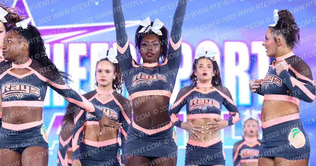 The Stingray Allstars Peach · CheerSport Super Nationals