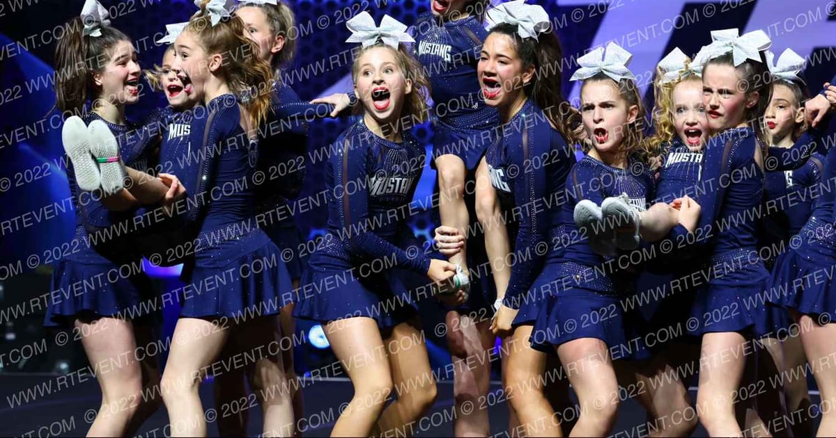 Mustang Cheer All Stars Trailblazers · Athletic Championships Garland
