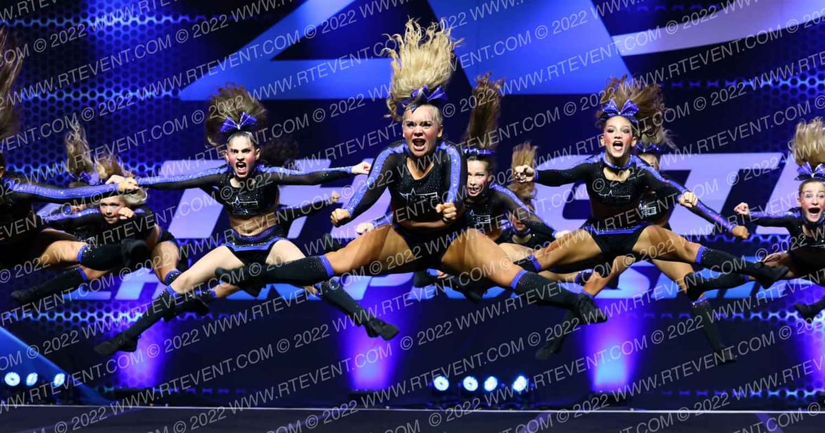 MB Elite Cheer Bombshells · Athletic Championships Garland