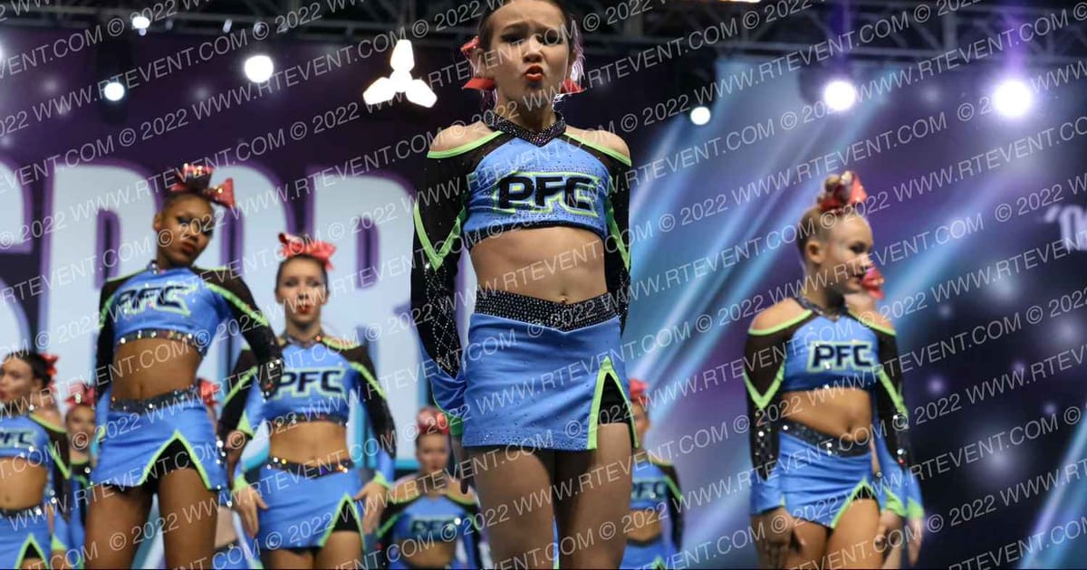 PunchFront Cheer Glow Girls · CheerSport Super Nationals