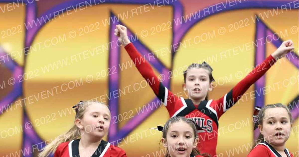 Red Devil Cheerleading MINI DEVILS · Red Hot Cheer and Dance Competition