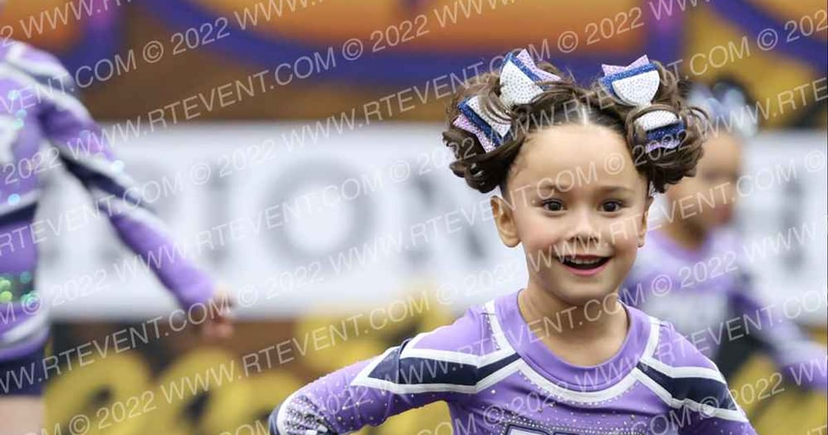 PKR Athletics Cheer Club Tiny Blizzard · Red Hot Cheer and Dance Competition