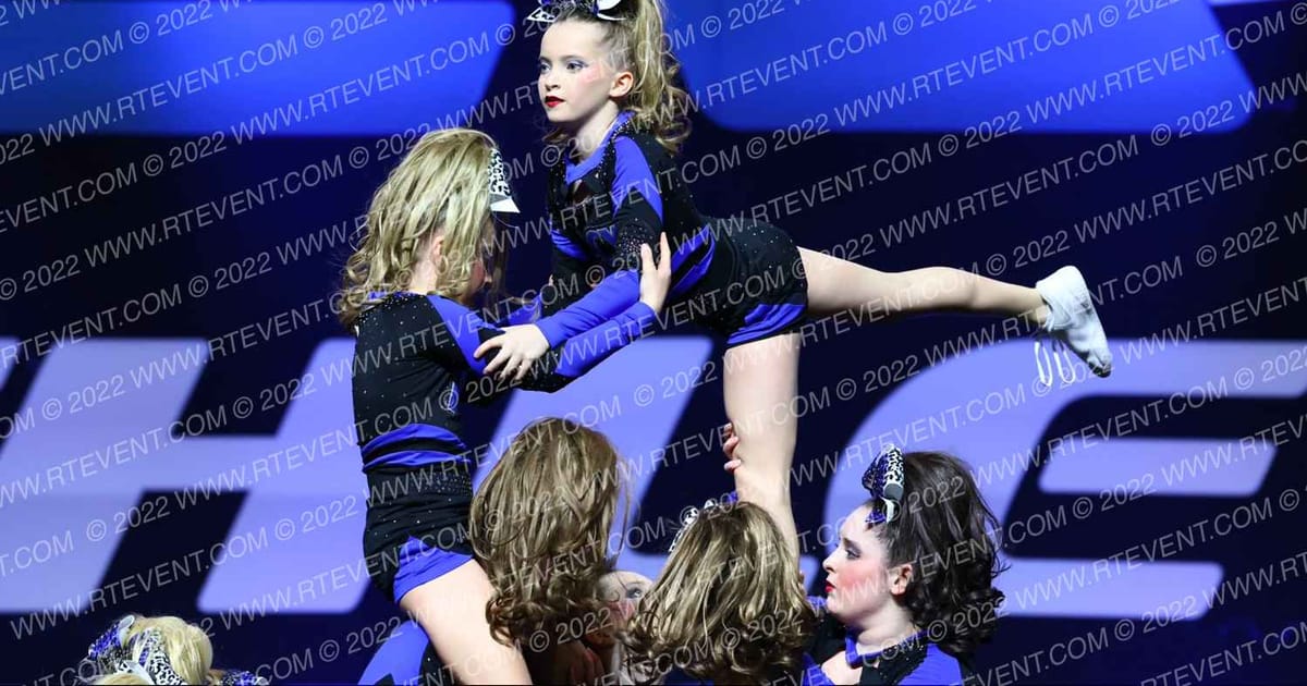 DCX All Stars Royal Cats · Athletic Championships Garland
