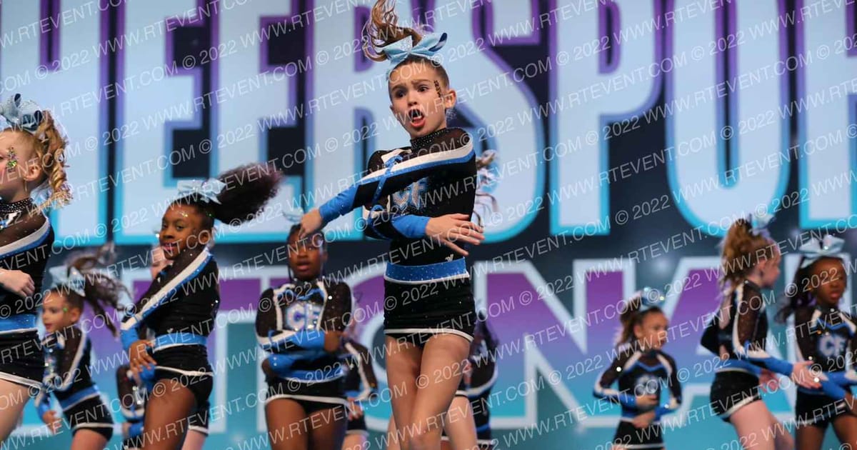 Louisiana Cheer Force Baby Blue · CheerSport Super Nationals