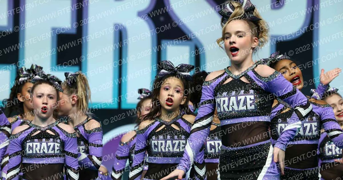 The Cheer Craze All Stars Island Girls · CheerSport Super Nationals